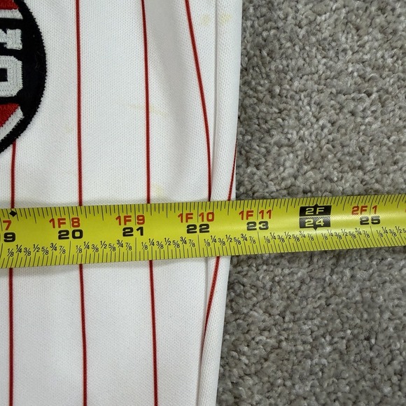 Ken Griffey Jr #30 Cincinnati Reds Authentic On-Field Russell Vest Jersey 44 (L) - Picture 10 of 11